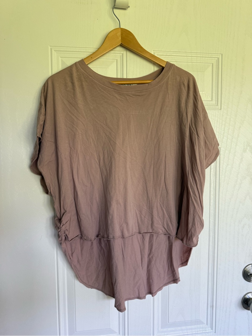 2 for $20 sale: Project Social T - mauve relaxed fit hi-lo dolman t-shirt